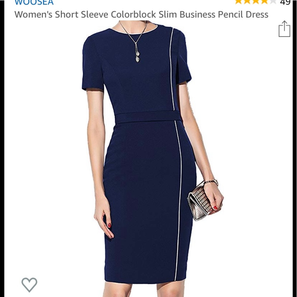 Woosea navy dress still has tags!!